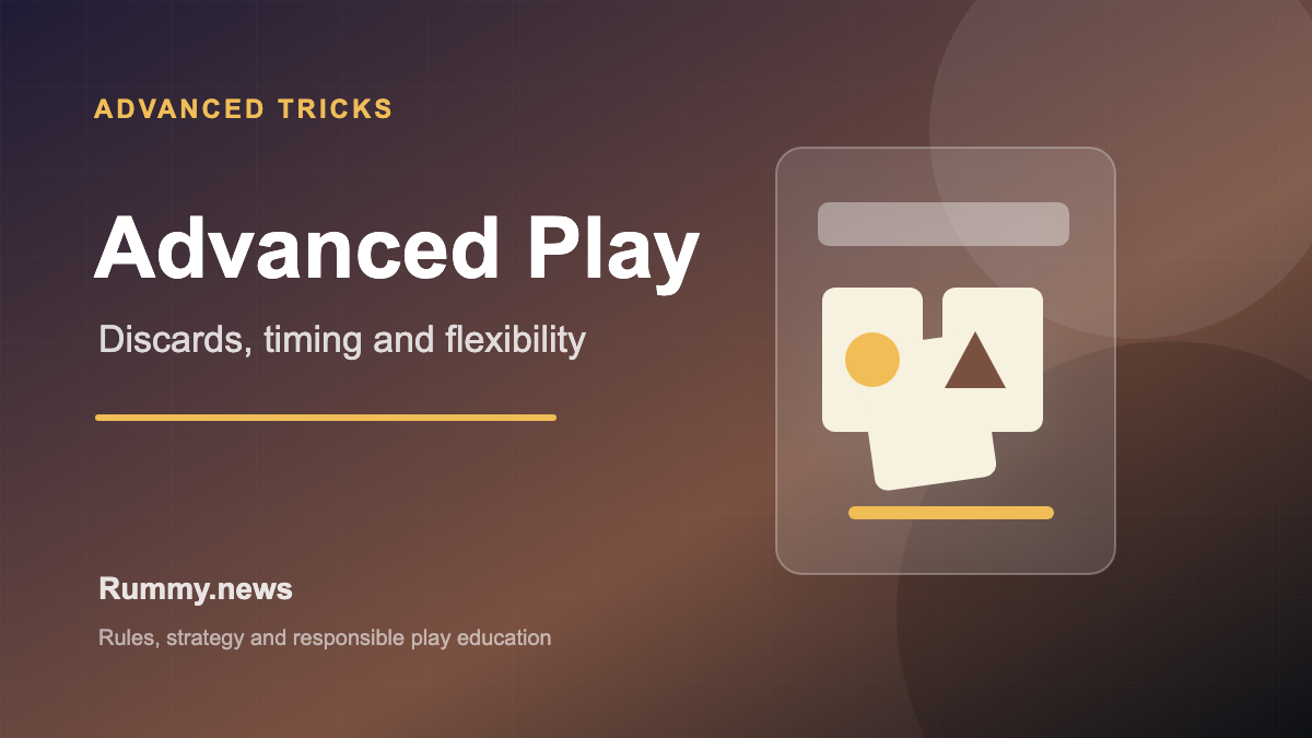 Advanced Rummy Strategies: Reading Discards, Timing Drops and Hand Flexibility