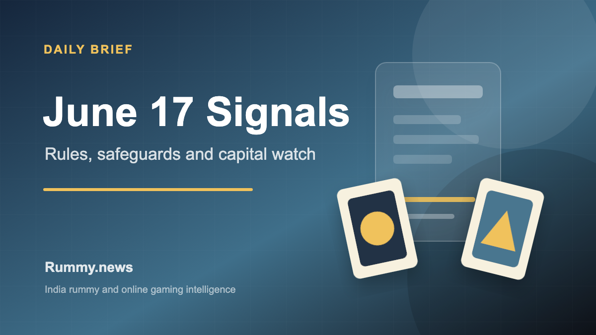 Daily Brief: Five Signals From India’s Rummy and Online Gaming Market
