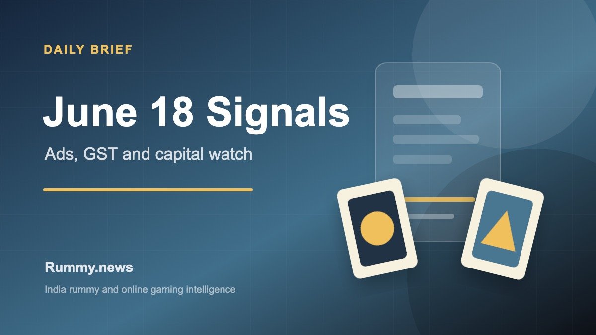 Daily Brief: Five Signals From India’s Rummy and Online Gaming Market