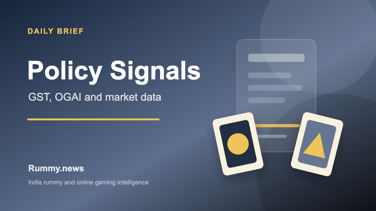 Daily Brief: Five Signals From India’s Rummy and Online Gaming Market