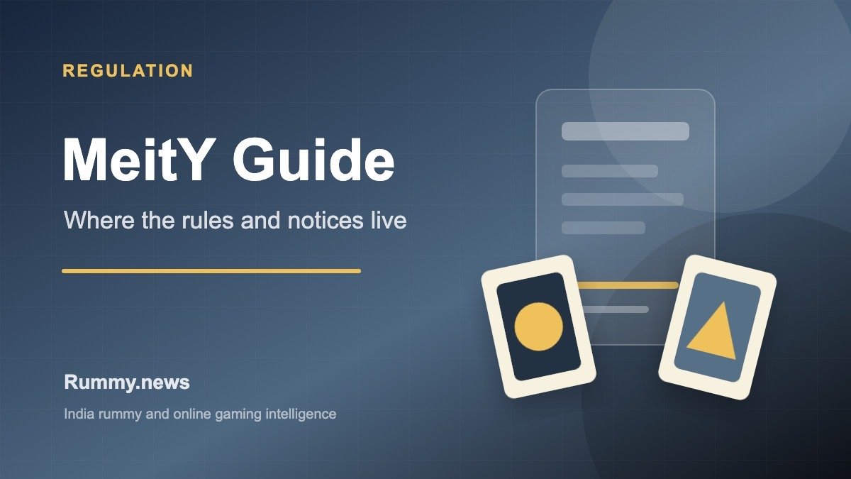 MeitY and Online Gaming: A Reader’s Guide