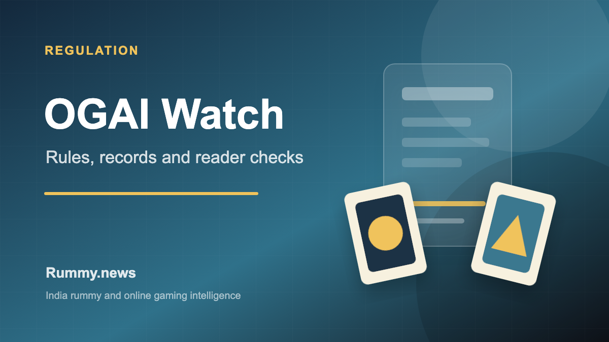 OGAI Watch: What India’s Online Gaming Rules Say Readers Should Track
