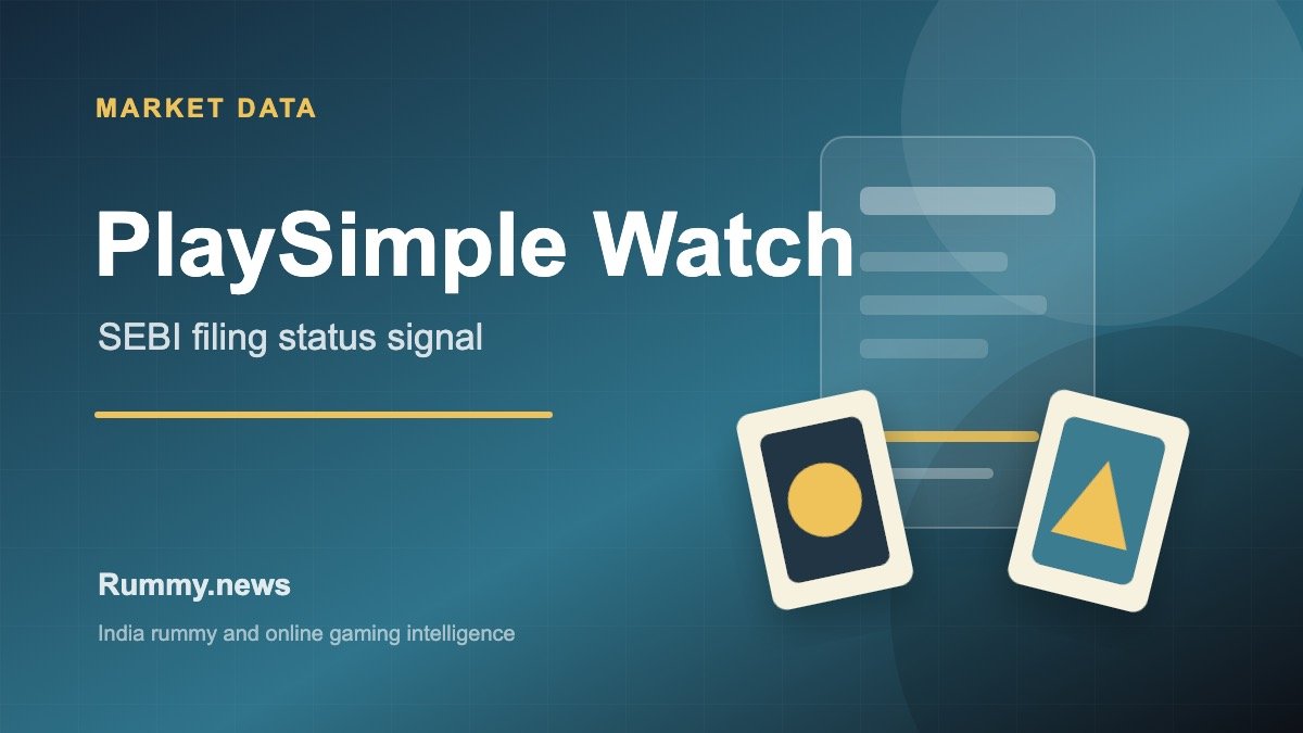 PlaySimple Filing Status Watch: What SEBI’s DRHP List Still Signals for India Gaming Capital