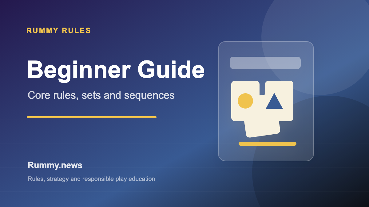 Rummy Rules: A Clear Beginner Guide to Indian Rummy