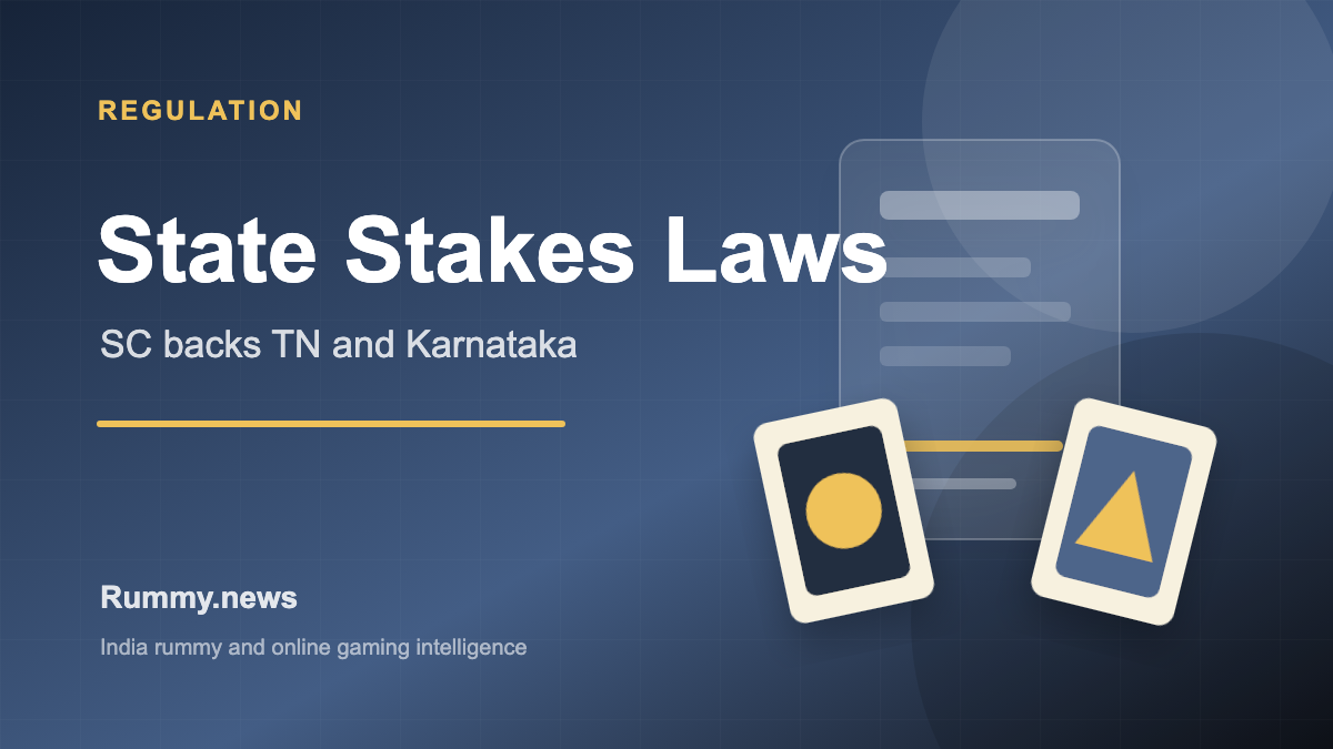 Supreme Court Upholds State Laws on Online Rummy and Poker Played for Stakes